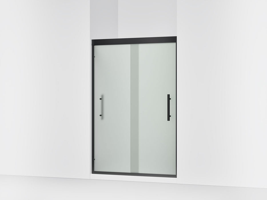 Sterling 39348-8D3 Finesse Peak 69-5/8" H Sliding Shower Door with 5/16"-thick Glass, Matte Black