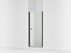 Sterling 39353-6L Finesse 67" H Pivot Shower Door with 1/4"-thick Glass, Matte Black