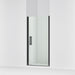 Sterling 39416-8L Finesse Peak 67" H Pivot Shower Door with 5/16"-thick Glass, Matte Black