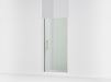 Sterling 39835-6L Finesse 67" H Pivot Shower Door with 1/4"-thick Glass, Bright Polished Silver