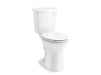 Sterling 402313-RA Valton Two-piece Elongated 1.28 GPF Chair Height Toilet with Right-hand Trip Lever, White