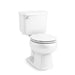 Sterling 402367 Windham Two-piece Round-front 1.28 GPF Toilet with 14" Rough-in, White