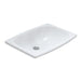 Sterling 442007 Stinson 20" Rectangle Drop-in Bathroom Sink, White