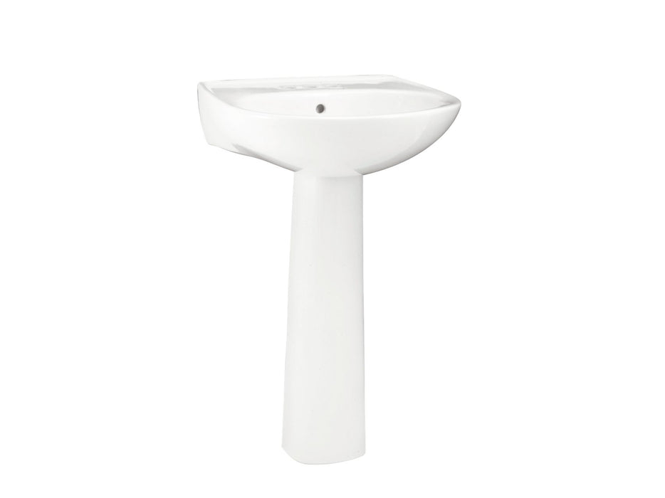 Sterling 442128 Sacramento 21-1/4" Oval Pedestal Bathroom Sink, White