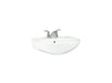 Sterling 446121 Sacramento 21-1/4" Pedestal Bathroom Sink, White