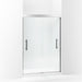 Sterling 547808-48 Finesse Peak Frameless Sliding Shower Door 44-5/8"–47-5/8" W x 70-1/16" H, Silver