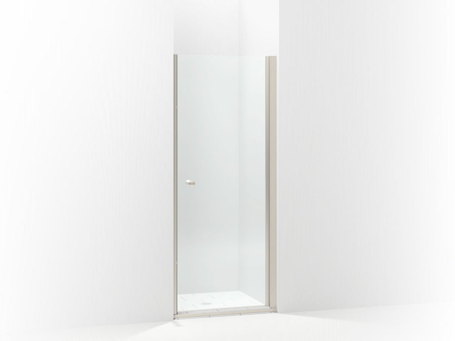 Sterling 5690-33 Finesse Headerless Frameless Pivot Shower Door 33" Max Opening x 67" H, Nickel