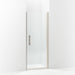 Sterling 5699-33 Finesse Peak Headerless Frameless Pivot Shower Door 33" Max Opening x 67" H, Nickel