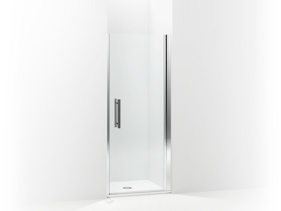 Sterling 5699-34 Finesse Peak Headerless Frameless Pivot Shower Door 34-1/2" Max Opening x 67" H, Silver