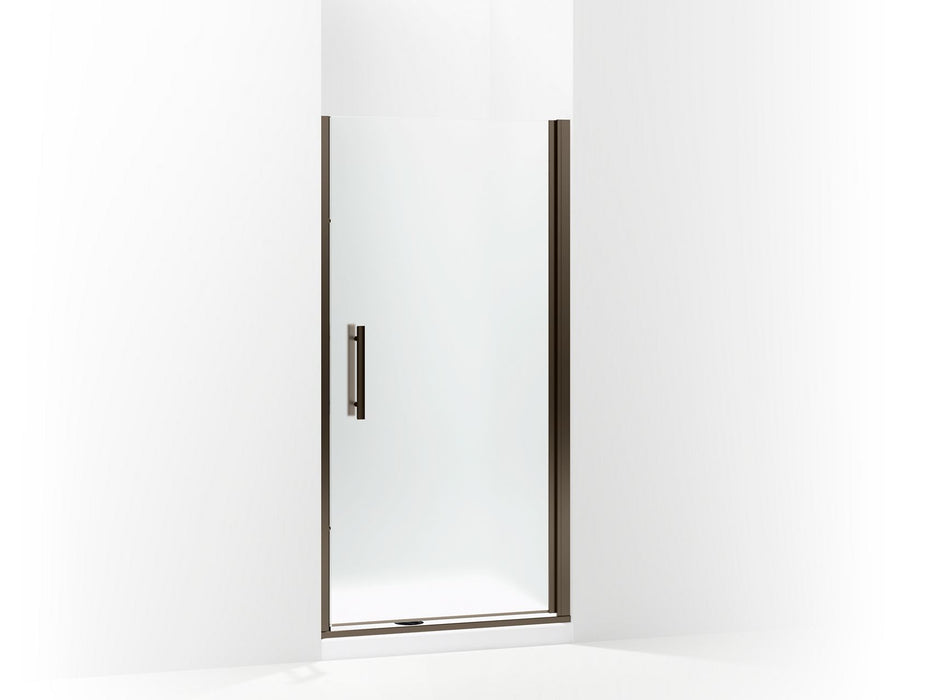 Sterling 5699-36 Finesse Peak Headerless Frameless Pivot Shower Door 36" Max Opening x 67" H, Deep Bronze