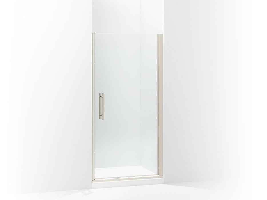 Sterling 5699-36 Finesse Peak Headerless Frameless Pivot Shower Door 36" Max Opening x 67" H, Nickel