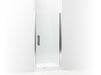 Sterling 5699-39 Finesse Peak Headerless Frameless Pivot Shower Door 39" Max Opening x 67" H, Silver