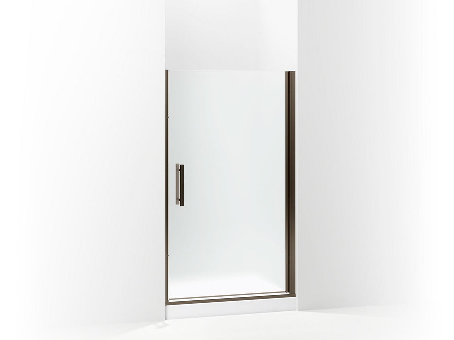 Sterling 5699-42 Finesse Peak Headerless Frameless Pivot Shower Door 42" Max Opening x 67" H, Deep Bronze