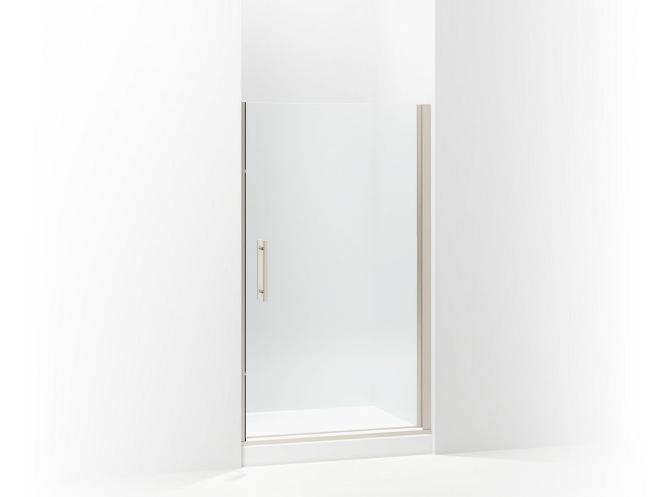 Sterling 5699-42 Finesse Peak Headerless Frameless Pivot Shower Door 42" Max Opening x 67" H, Nickel