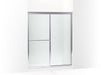 Sterling 572115-3G06 Deluxe 70" H Sliding Shower Door with 1/8"-thick Glass, Silver