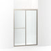 Sterling 572116-G05 Deluxe 70" H Sliding Shower Door with 1/8"-thick Glass, Nickel