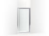 Sterling 572119-3G06 Deluxe 65-1/2" H Pivot Shower Door with 1/8"-thick Glass, Silver
