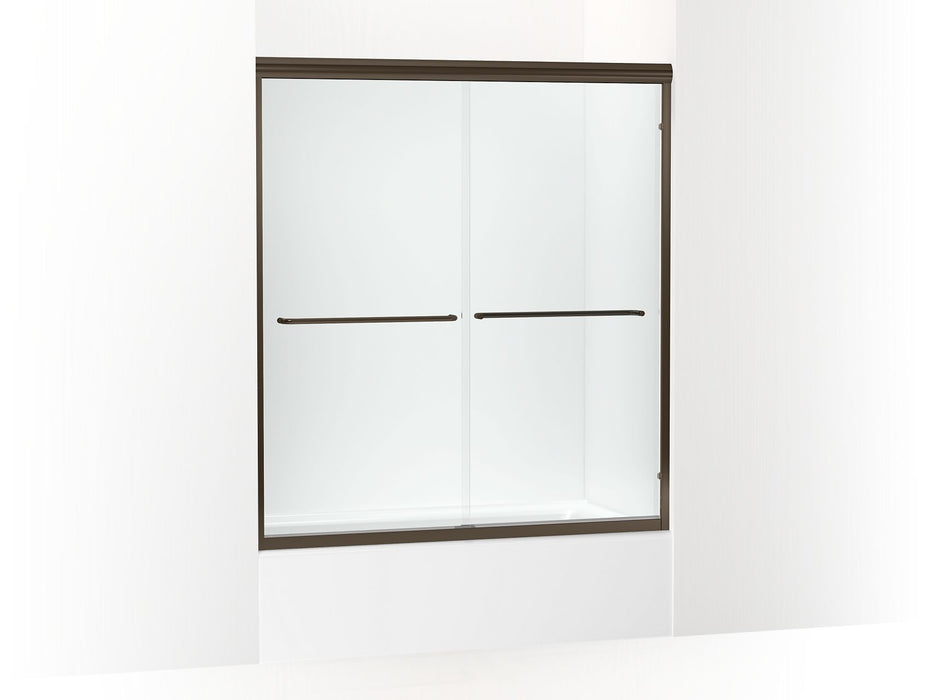 Sterling 572125-G05 Finesse 65-1/2" H Sliding Shower Door with 1/4"-thick Glass, Anodized Deep Bronze