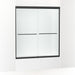 Sterling 572125-G05 Finesse 65-1/2" H Sliding Shower Door with 1/4"-thick Glass, Matte Black