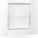 Sterling 572125-G05 Finesse 65-1/2" H Sliding Shower Door with 1/4"-thick Glass, Polished Stainless
