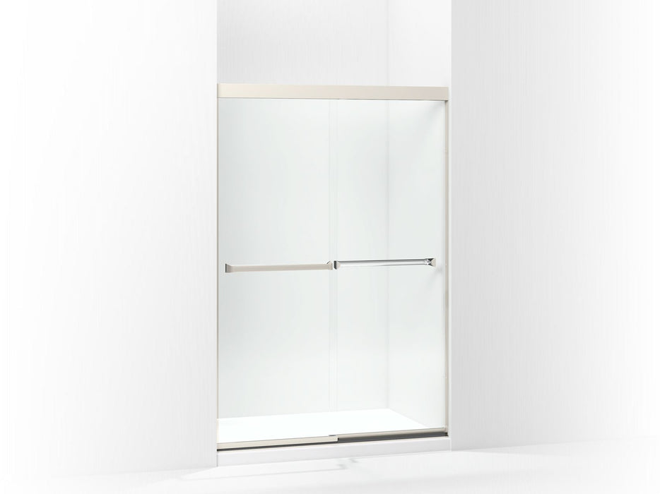 Sterling 581075-48 Meritor Frameless Sliding Shower Door 42-5/8"-47-5/8" x 69-11/16", Nickel