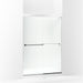 Sterling 581075-48 Meritor Frameless Sliding Shower Door 42-5/8"-47-5/8" x 69-11/16", Silver