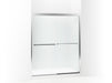 Sterling 581075-59 Meritor Frameless Sliding Shower Door 54-3/8"-59-3/8" x 69-11/16", Silver