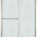 Sterling 5975-59 Deluxe Framed Sliding Shower Door 54-3/8"–59-3/8" W x 69-7/8" H, Nickel
