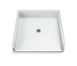 Sterling 62051100 OC-SS-39 39-3/8" x 39-3/8" Vikrell® Shower Base, Center Drain, White