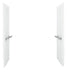 Sterling 62065103 OC-S-63 39-3/8" Vikrell® End Wall Set with Grab Bars, White