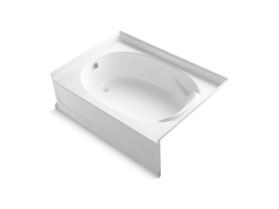 Sterling 71101110 Ensemble 60" x 36" Vikrell® Bath, Left Drain, White