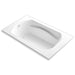 Sterling 71311100 Lawson 72" x 42" Vikrell® Drop-in Bath, White