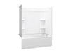 Sterling 71320120 Ensemble Medley 60" x 32" Vikrell® Bath/shower, Right Drain, White
