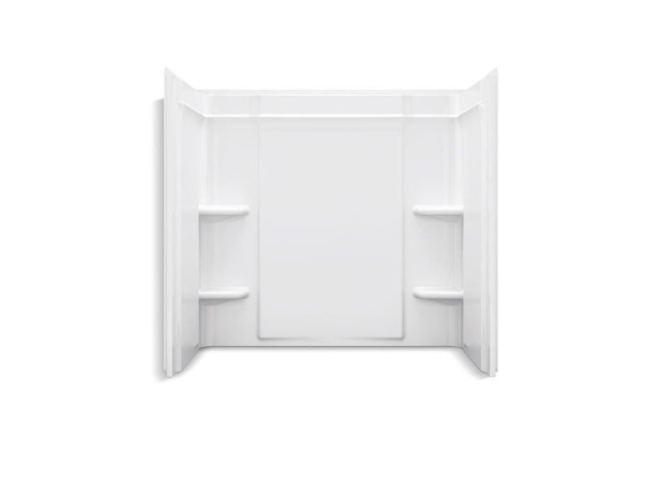 Sterling 71324100 Medley 60" x 32" Vikrell® Bath/shower Wall Set, White