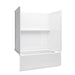 Sterling 71520120 Traverse 60" x 32" Vikrell® Bath/shower, Right Drain, White