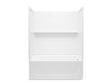 Sterling 71520122 Traverse 60" x 32" Vikrell® Bath/shower, Right Above-floor-drain, White