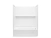 Sterling 71570120 Traverse 60" x 30" Vikrell® Bath/shower, Right Drain, White