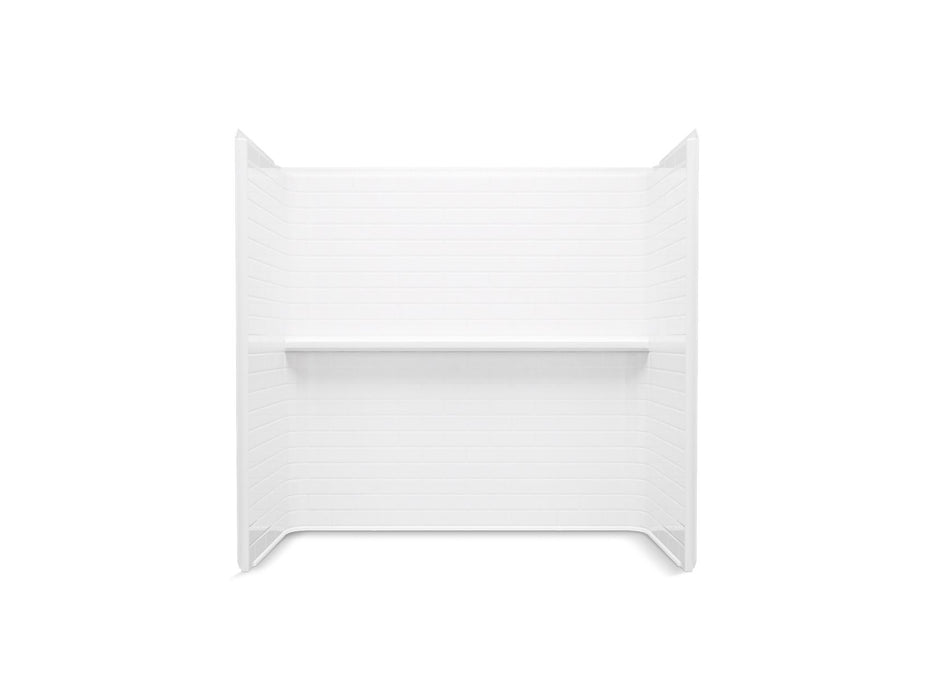 Sterling 71574100 Traverse 60" x 30" Vikrell® Bath/shower Wall Set, White