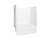 Sterling 71800110 Forum STORE+ 60" x 30" Vikrell® Bath/shower, Left Drain, White