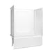 Sterling 71810110 Forum STORE+ 60" x 32" Vikrell® Bath/shower, Left Drain, White