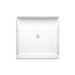 Sterling 72071100 GUARD+ 42" x 42" Vikrell® Shower Base, Center Drain, White