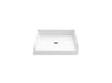 Sterling 72241100 Accord 36" x 36" Vikrell® Shower Base, Center Drain, White