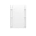 Sterling 72262100 Accord 48" Vikrell® Shower Back Wall, White