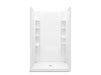 Sterling 72322100 STORE+ 48" Vikrell® Shower Back Wall, White