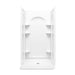 Sterling 72350100 Ensemble Curve 42" x 34" Vikrell® Shower, Center Drain, White