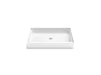 Sterling 72351100 GUARD+ 42" x 34" Vikrell® Shower Base, Center Drain, White