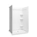 Sterling 72410100 Medley 48" x 34" Vikrell® Shower, Center Drain, White