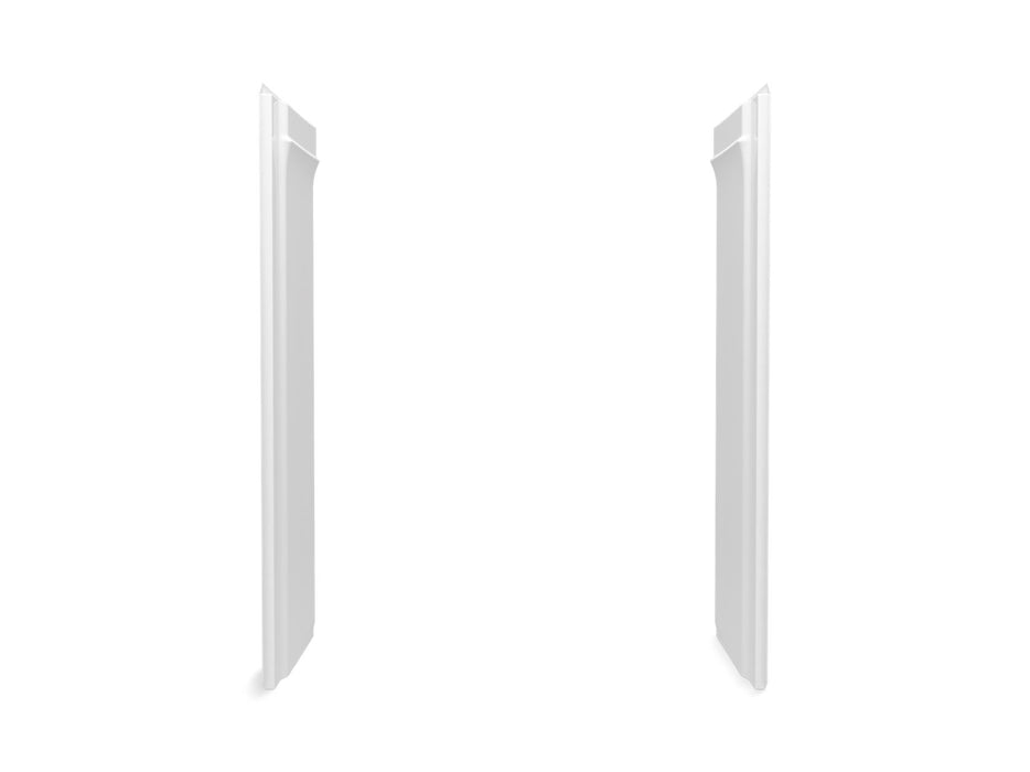 Sterling 72445106 Medley 30" Vikrell® Shower End Wall Set with Aging in Place Backerboards, White