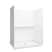 Sterling 72530100 Traverse 60" x 34" x 75" Vikrell® Shower, Center Drain, White