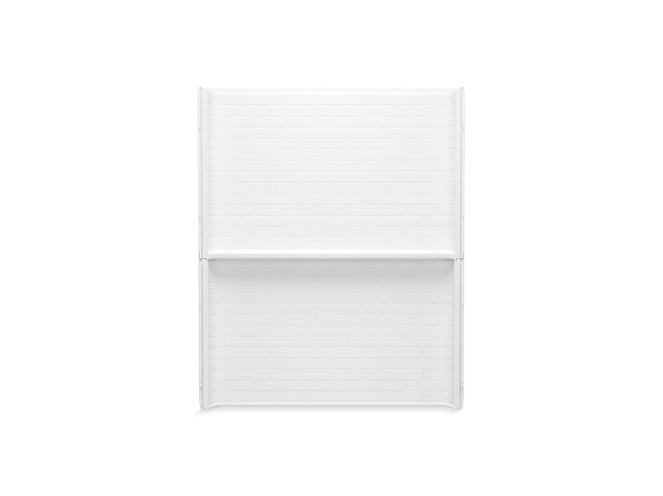 Sterling 72532900 Traverse 60" Vikrell® Shower Back Wall, White
